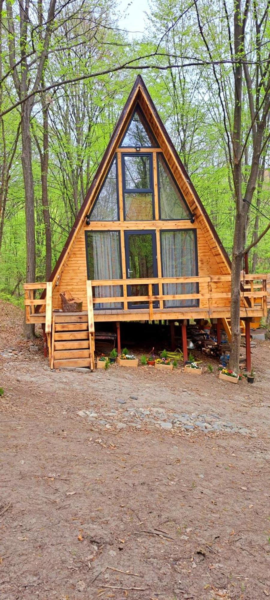 Cabanaaframe Куртя-де-Арджеш Экстерьер фото